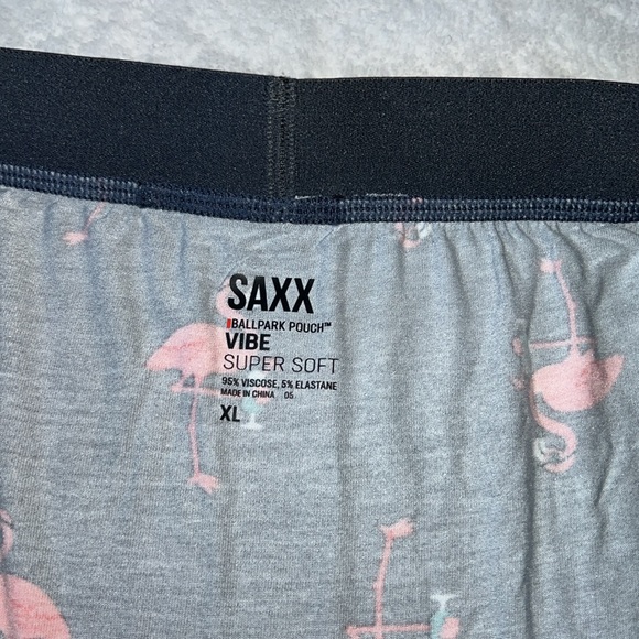 SAXX Ballpark Vibe Super Soft Flamingo Boxer Brief - Picture 6 of 10